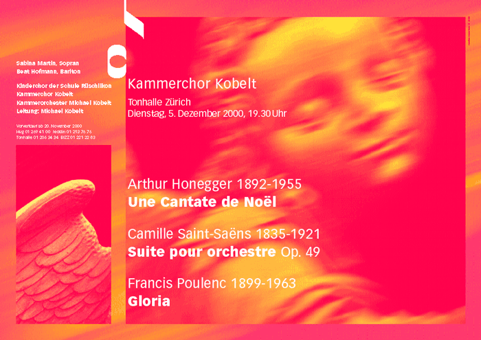 Kleinplakate für Kammerchor Kobelt