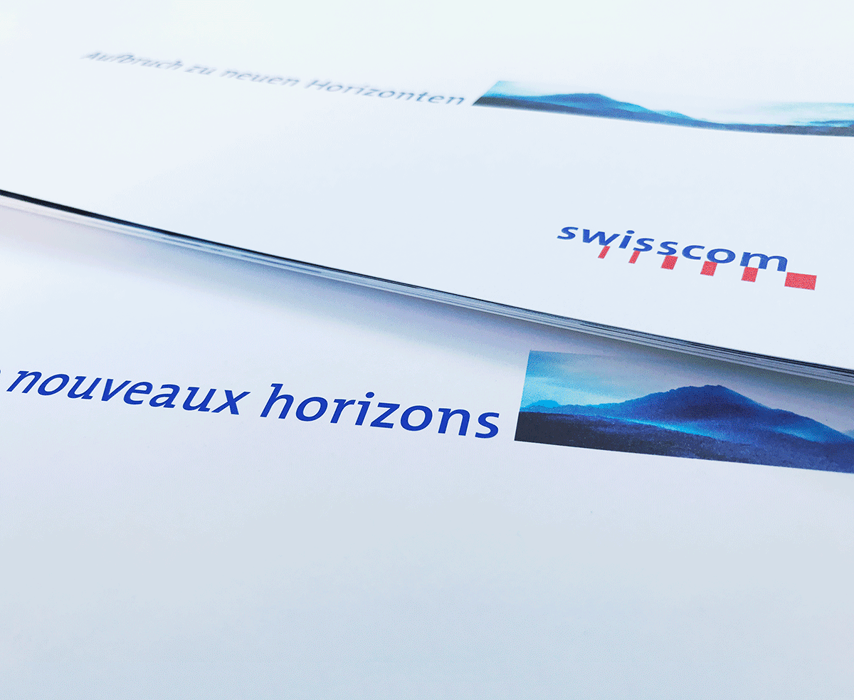 Swisscom-Imagebroschüre